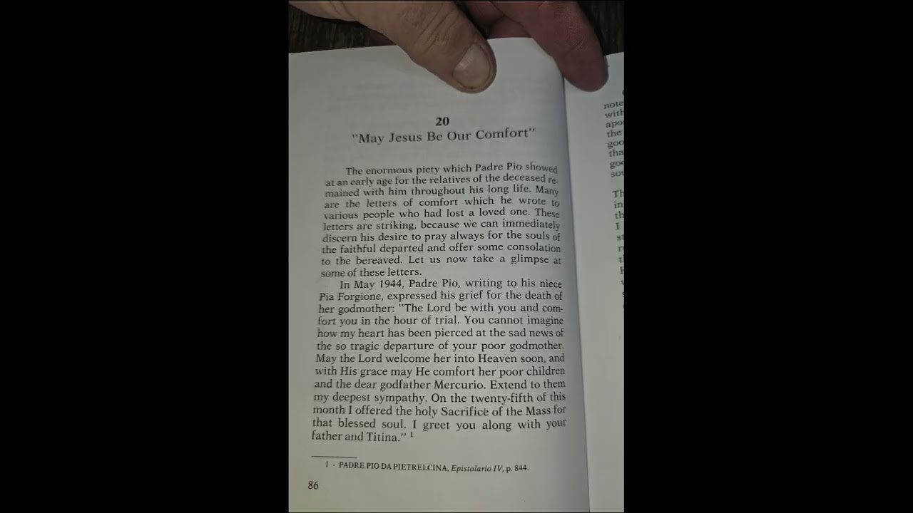 The Holy Souls: Chapters 19, 20 and 21  (see description for chapter links)