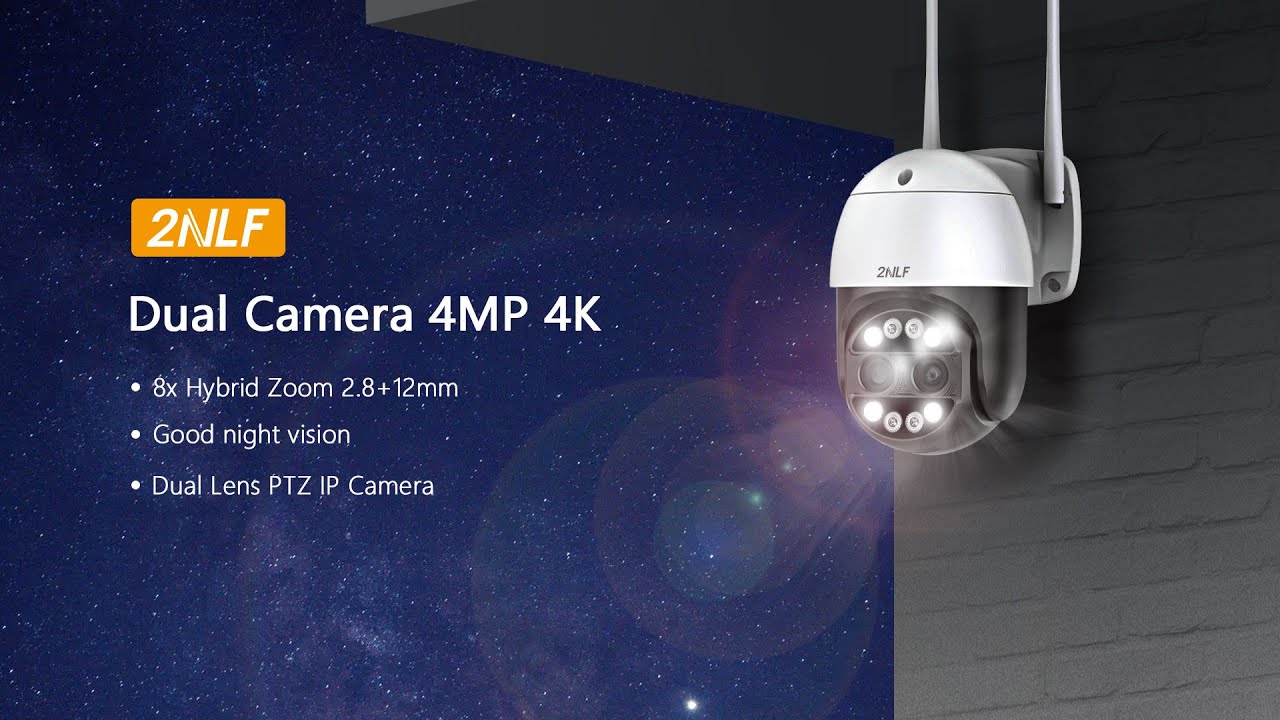 8MP 4K 2.8mm +12mm Dual Lens 8X Hybrid main image 0