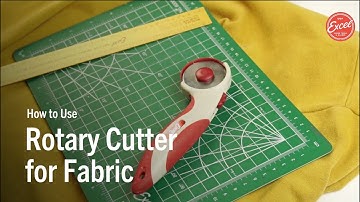 How to Use a Rotary Cutter for Fabric & Crafting: Full Beginner Guide | Excel Blades®