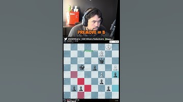 Hikaru is premoves GOD #chess  #hikaru #gothamchess