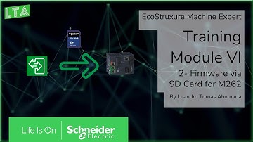 EcoStruxure Machine Expert Training - M6.2 Firmware via SD Card for M262