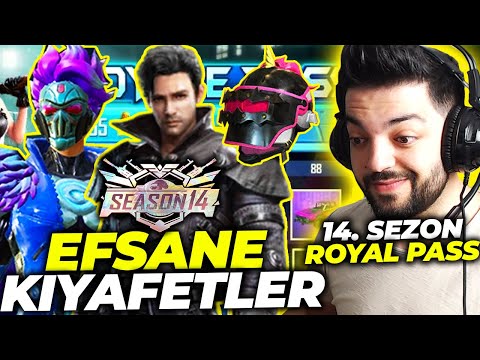 YENİ 14. SEZON ROYALE PASS BU SEFER EFSANE PUBG Mobile