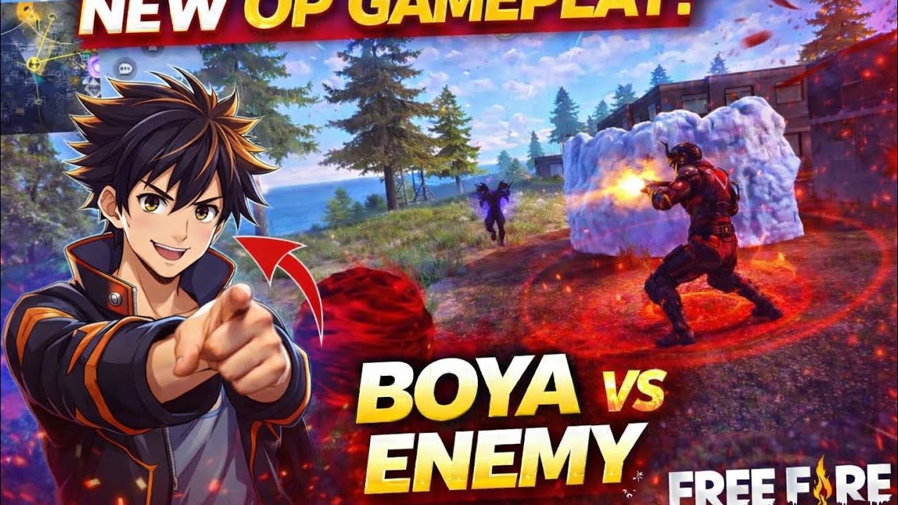 Free fire video 1 vs 6🔥 