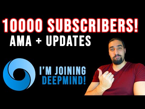 10k subscribers | joining Google DeepMind, updates, AMA