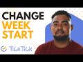 How to Change Week Start in TickTick (2026 Tutorial)