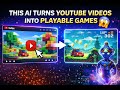 This AI Turns YouTube Videos Into Playable Games 😲