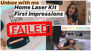 FIRST IMPRESSIONS | LASER AT HOME WITH ME