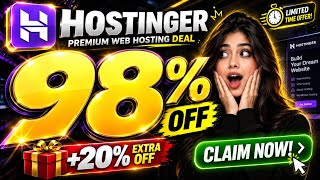 Hostinger Coupon Code 2026 Huge Discount Hostinger Promo Code Hostinger Discount Code