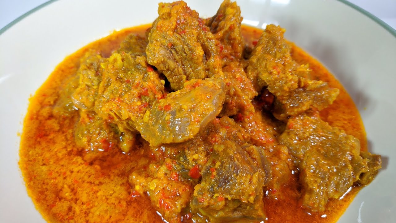 Resep Gulai Anyang Daging Khas Padang Resep Masakan Padang YouTube