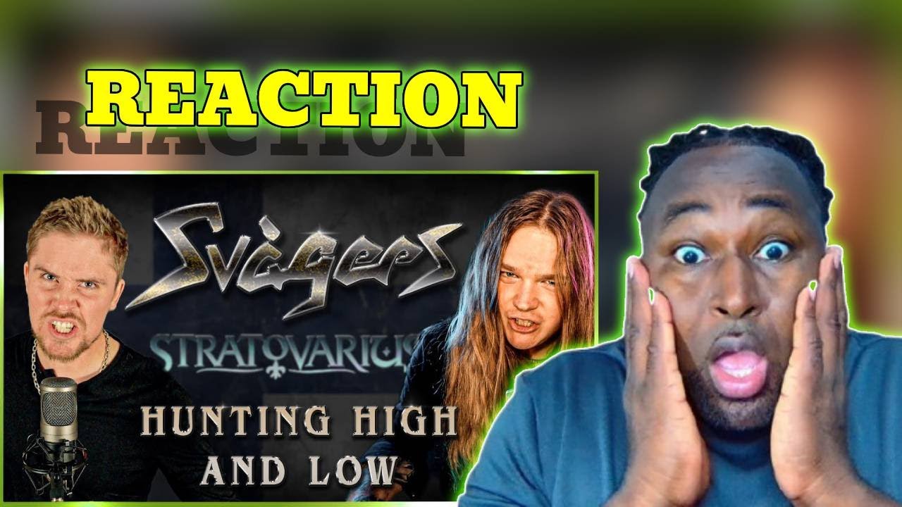 (First Time Hearing) HUNTING HIGH AND LOW (Stratovarius) - Cover by ”Svågerz” Excelent!!!🤘
