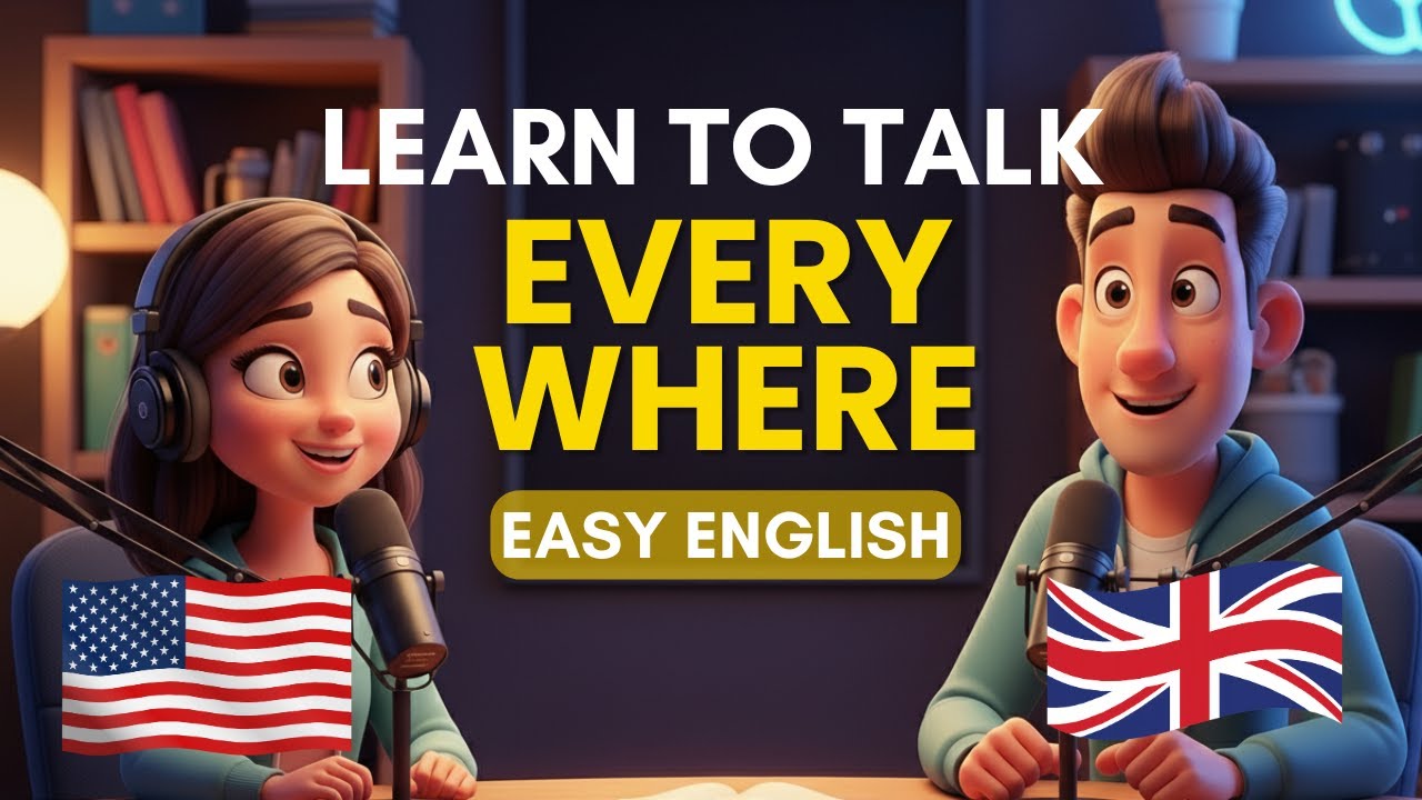 How to Learn English Anywhere | Talk About Your Routine | Slow English Podcast