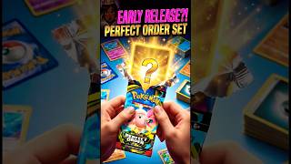 I Got the Perfect Order Set BEFORE EVERYONE…! #pokemoncards #pokemon #pokemontcg #viral #shorts
