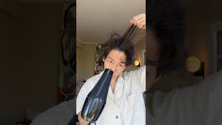 Styling my hair 