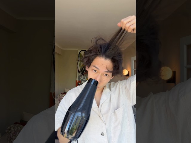 Styling my hair 👀☀️