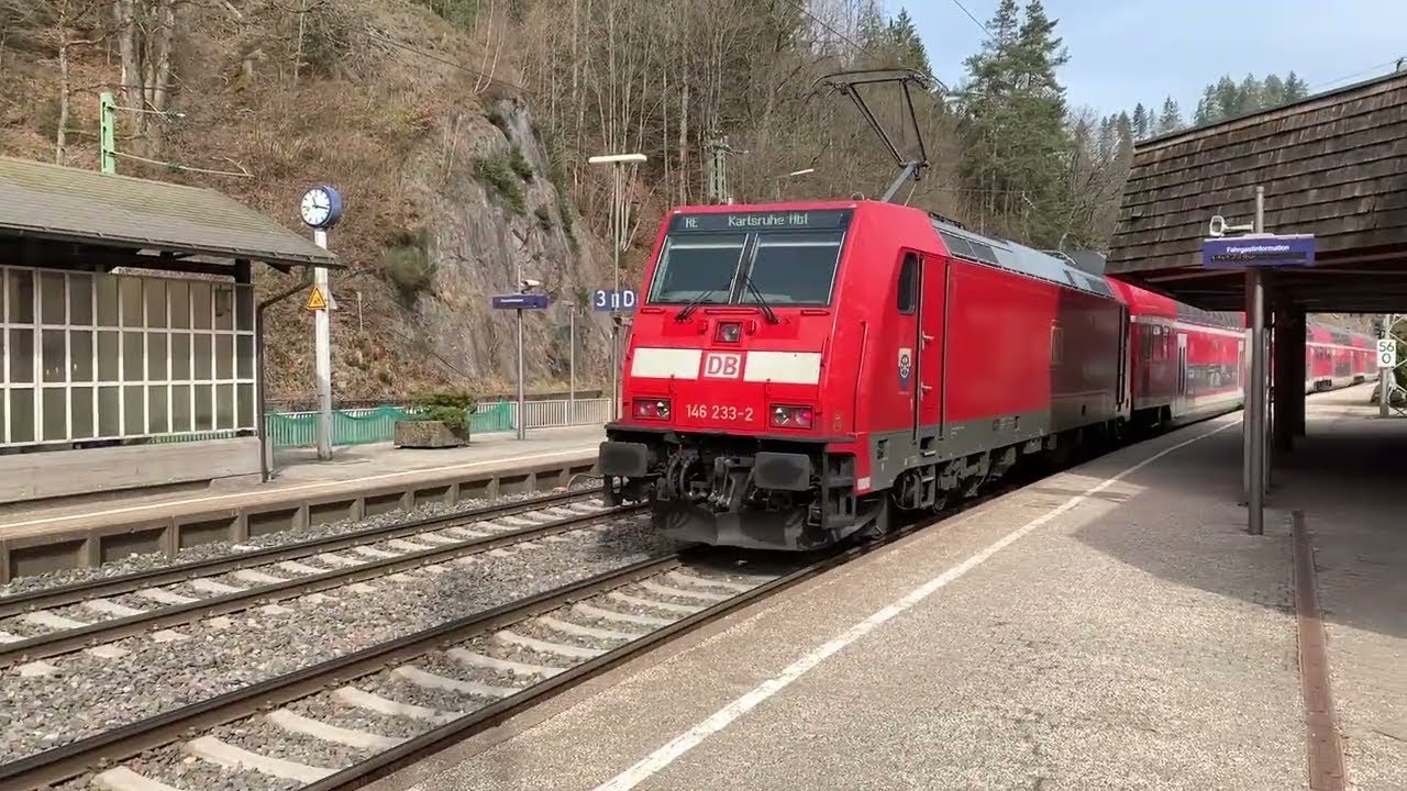 Trainspotting an der Schwarzwaldbahn [3D-Audio]
