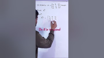 what is matrix to power cube| matrix to power cube calculate within 10 second|#shorts | #BE entrance