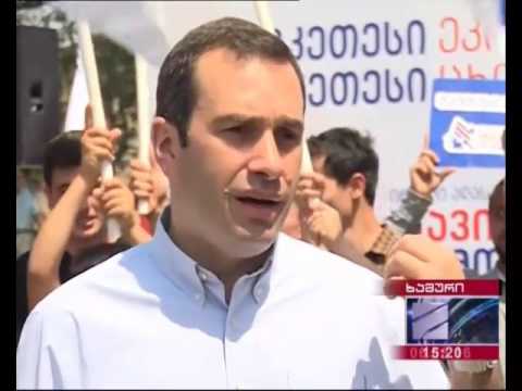 ირაკლი ალასანიამ ხაშურში მაჟორიტარობის კანდიდატად დიანა გელაშვილი წარადგინა