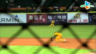 20130705 CPBL 獅VS象 9上 超接近play 林志祥還是被刺殺出局