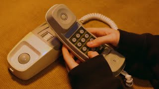 pick up if you want to sleep ☎️ testing vintage telephones, clicking buttons, a relaxing call…😴 ASMR