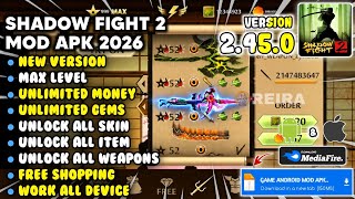 UPDATE! SHADOW FIGHT 2 MOD APK V2.45.0 Terbaru 2026 - Unlimited Money, Unlimited Energy &amp; Level Max