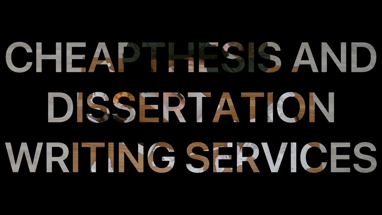 How to write a dissertation for a doctorate or master