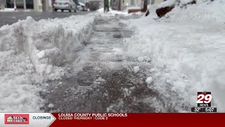 Charlottesville residents must clear their sidewalks