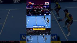 No Time to React! Lightning Backhand by Harsh Mehta #shorts #shortsfeed #pickleball #ipbl2025