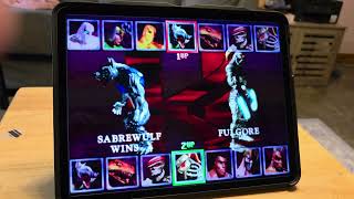 Killer Instinct On An Ipad Pro