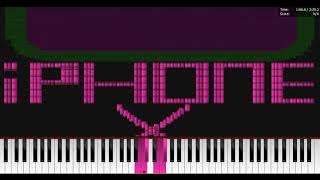 Dark MIDI iPhone X Marimba Ringtone