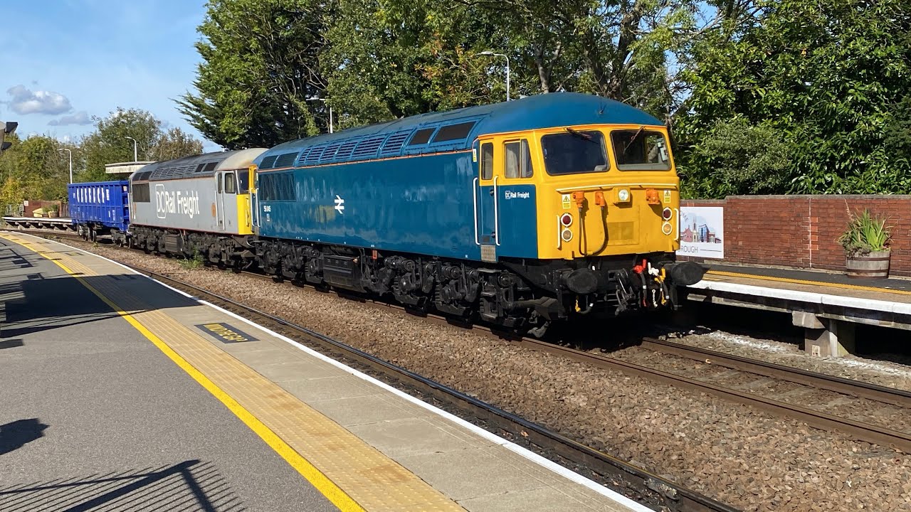 3 class 56’s in one video & some funny tripod enthusiasts 4Z60 56045 ...