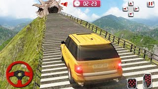 Cruiser Car Stunts: Dragon Road Driving Simulator - Android Gameplay screenshot 2