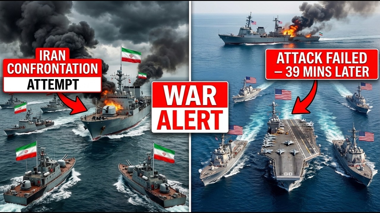 3:06 PM – Iran Tried to Force a Naval Confrontation in the Gulf – 39 Minutes Later It Fell Apart