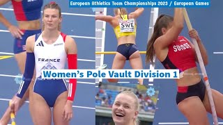 Women's Pole Vault Division 1, European Athletics Team Championships 2023 / European Games 2023