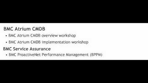 BMC BSM Workshops, Vyom Labs Pvt. Ltd. Pune, India