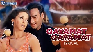 Download Lagu Qayamat Qayamat - Image Lyrical | Deewane | Sukhwinder S, Alka Yagnik | Ajay D, Urmila | Hindi Song MP3 Download Lagu Qayamat Qayamat - Image Lyrical | Deewane | Sukhwinder S, Alka Yagnik | Ajay D, Urmila | Hindi Song MP3
