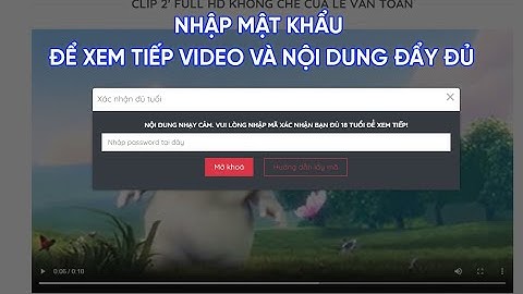 Plugin nhập mật khẩu để xem nội dung đầy đủ