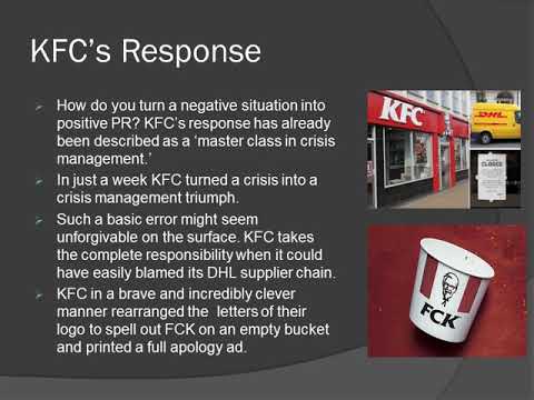 Kfc Risk Management KFC CRISIS MANAGEMENT RUCHI DHAWAN17 - YouTube