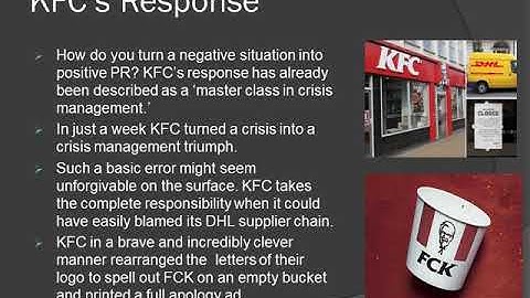 KFC CRISIS MANAGEMENT RUCHI DHAWAN17