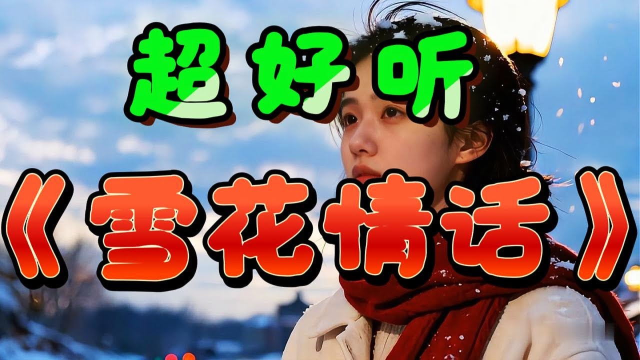 🎵动听伤感情歌《雪花情话》超好听！