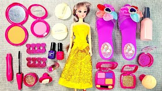 2 Minutes Satisfying With Unboxing Barbie Doll Fashion Beauty Set Makeup Set Asmr
