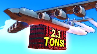 I Built The BIGGEST Bomb Possible and Attached It to a Bomber Plane!