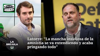 "La mancha insidiosa de la amnistía se va extendiendo y acaba pringando todo"