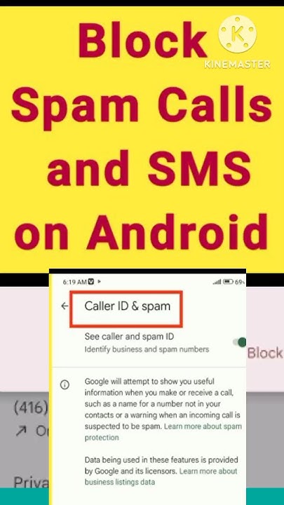 how to block spam calls on Android | how to stop spam calls on Android ...