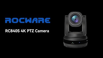 Rocware RC840S 4K PTZ Camera