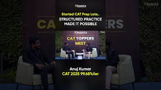 Started CAT Prep Late… Still Finished Syllabus 4 Times 😳 | iQuanta Topper