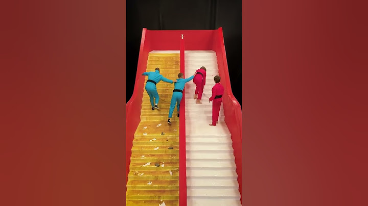 Slippery vs sticky stairs #likes #subscribe #youtube #shorts #comments