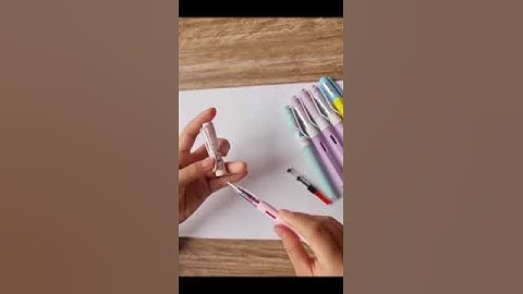 Hướng dẫn lắp ống mực xóa được cho bút S205 Sao Thiên