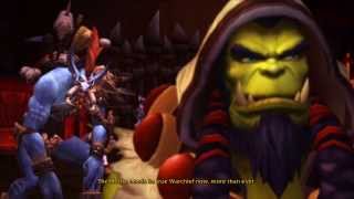 World of Warcraft Patch 5.4 - Siege of Orgrimmar Ending Cinematic (Horde)
