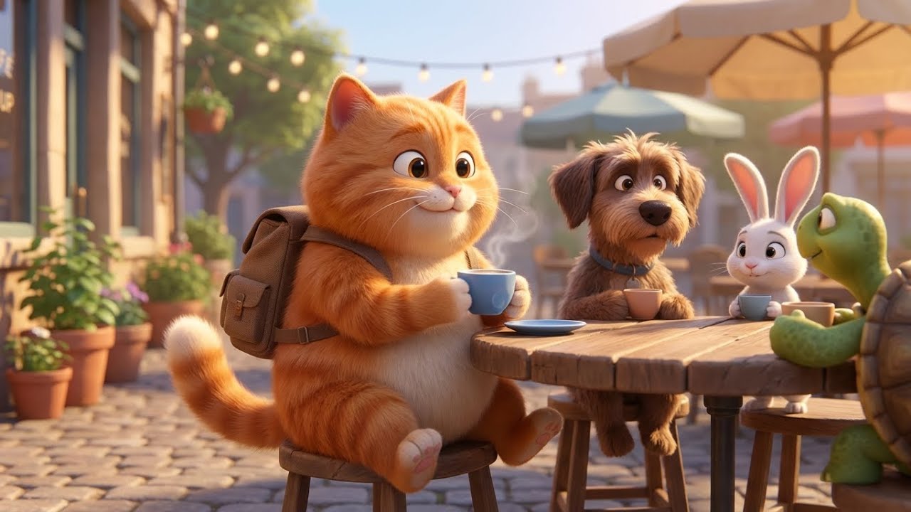 Friends Forever Adventure! 🐰 Cats Dogs & Rabbit Explore Together | Heartwarming Cartoon