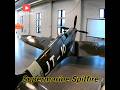 British WW2 Fighter Supermarine Spitfire #aviation #military #shorts